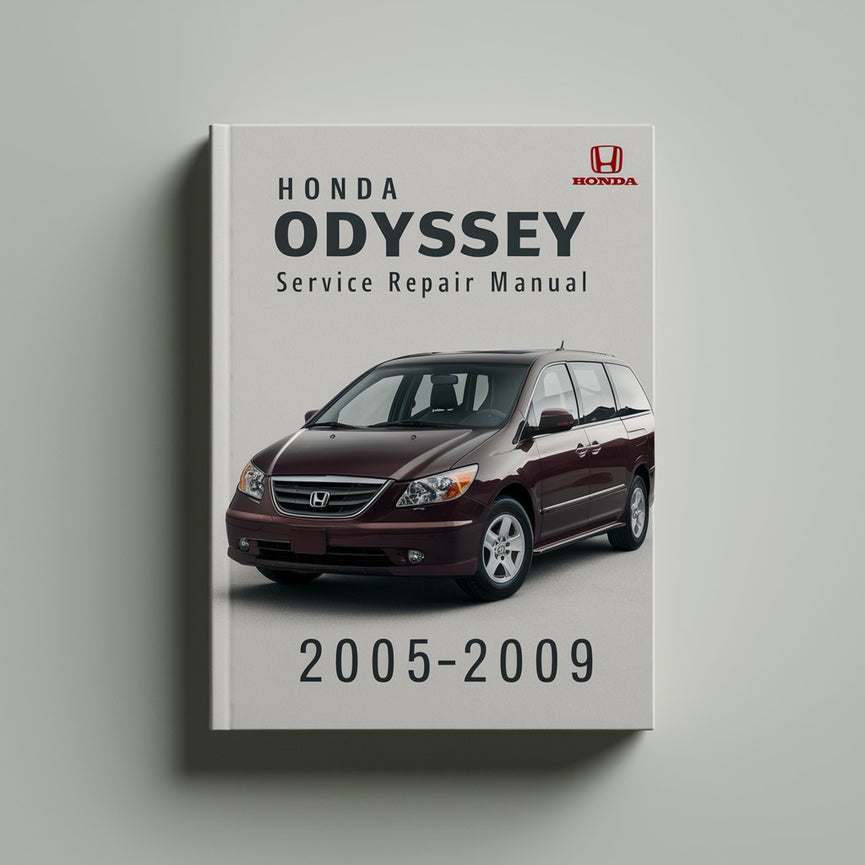 Manual de servicio y reparación de Honda Odyssey 2005-2009