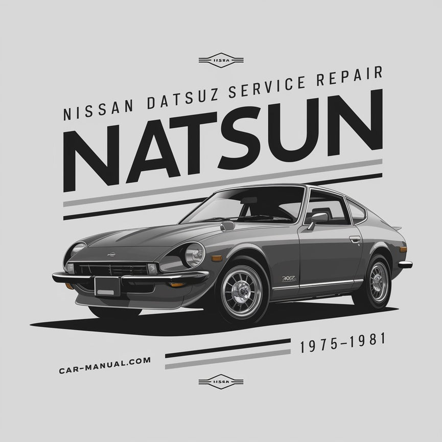 Nissan Datsun 280Z Service-Reparaturhandbuch 1975-1981