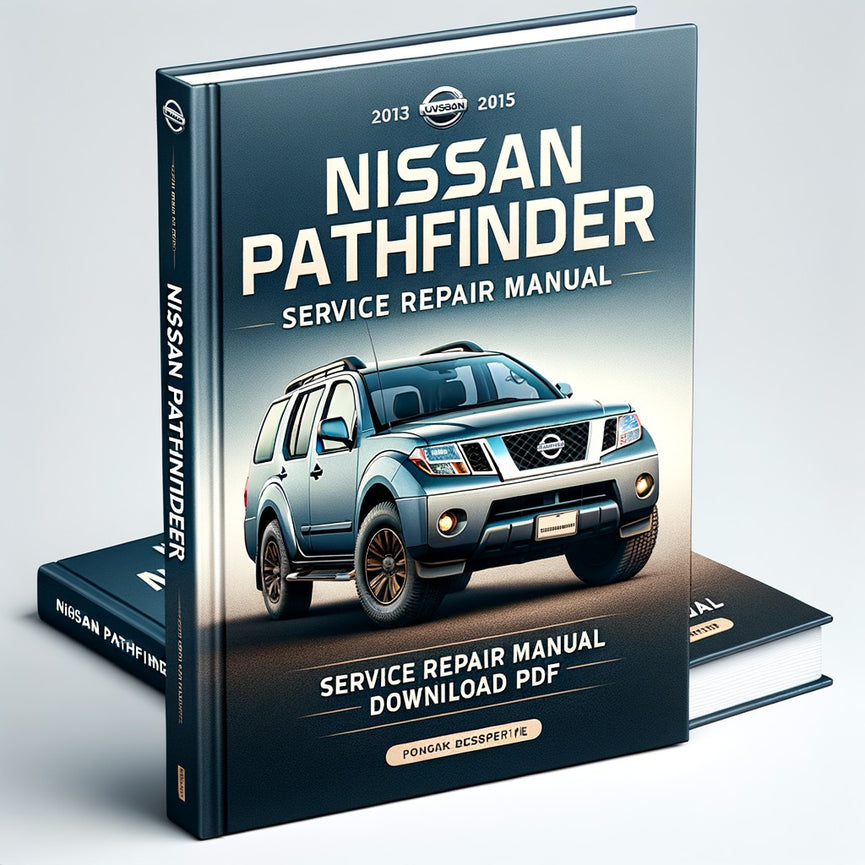 Manual de servicio y reparación del Nissan Pathfinder 2013-2015