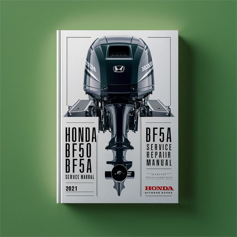 Honda BF50 BF5A Outboard motors Service Repair Manual PDF