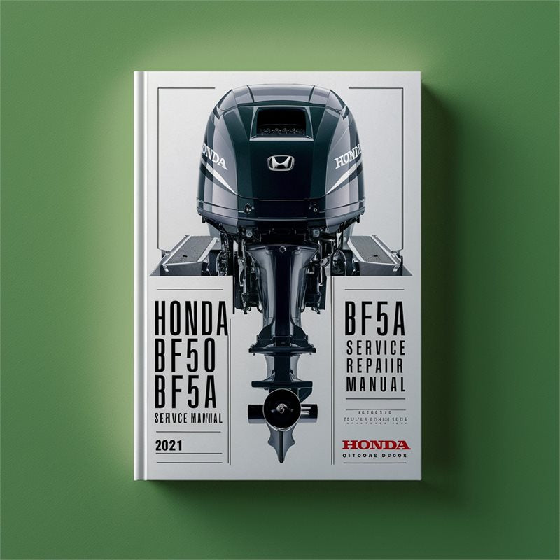 Honda BF50 BF5A Outboard motors Service Repair Manual PDF