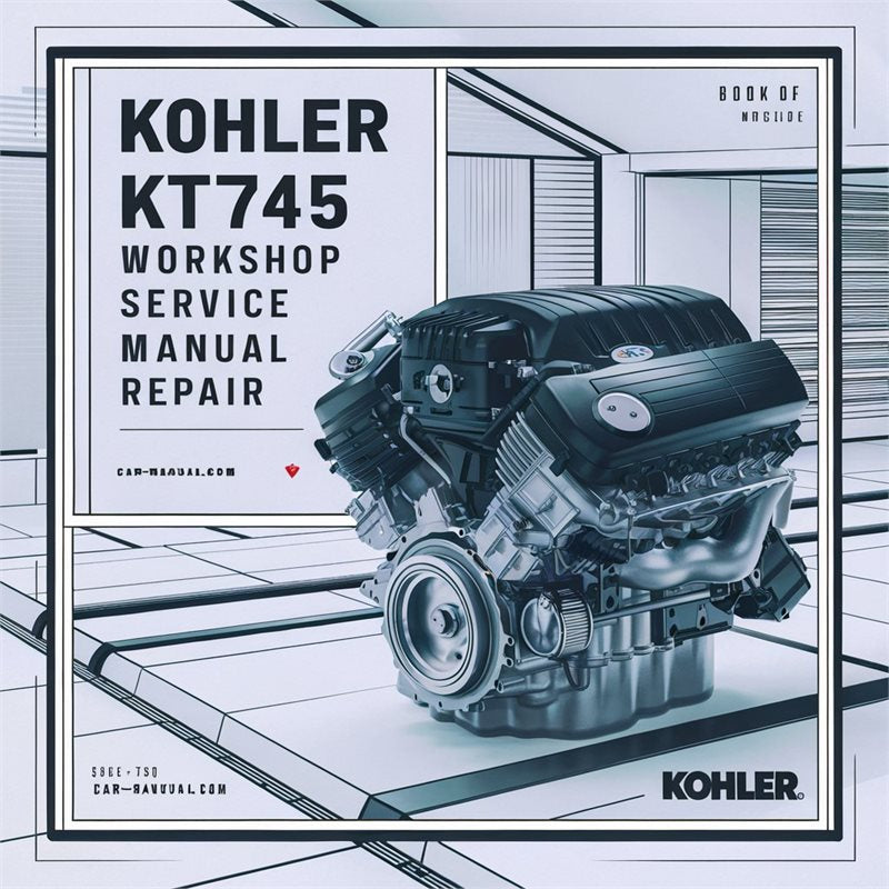 Kohler K Series Engine KT745 Service Repair Workshop Manual PDF