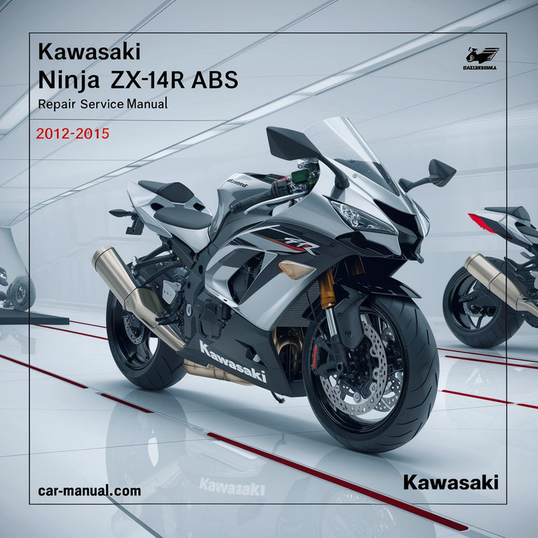 Manual de servicio y reparación de Kawasaki Ninja ZX-14R ABS 2012-2015