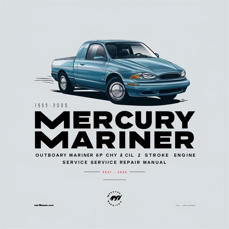 1993-2000 Mercury Mariner Outboard 6HP 2 Cyl Stroke Engine (original Fsm Perfect Diy) Service Repair Workshop Manual PDF