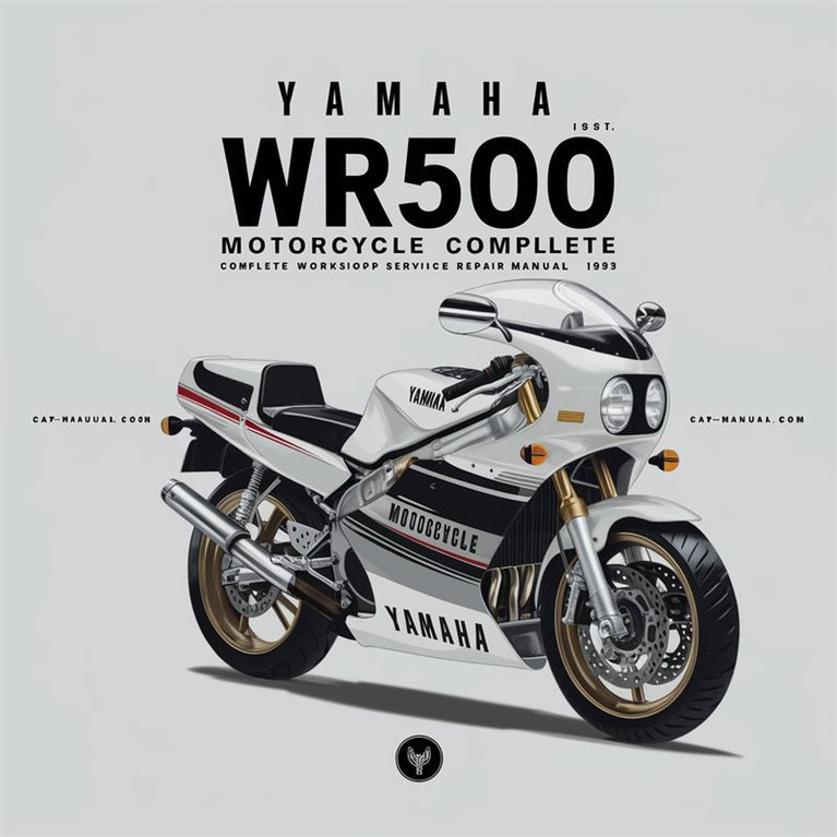 1993 Yamaha WR Models WR500 Motorcycle Service Repair Workshop Manual PDF