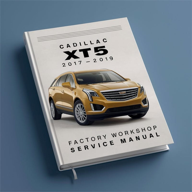Cadillac XT5 2017-2019 Factory Workshop Service Manual PDF
