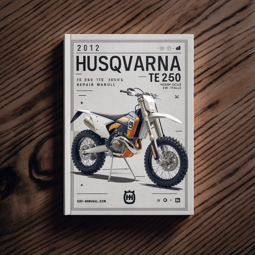 2012 Husqvarna TE 250 TE 310 TC 250 TXC 250 TXC 310 Motorrad-Service-Reparatur-Handbuch