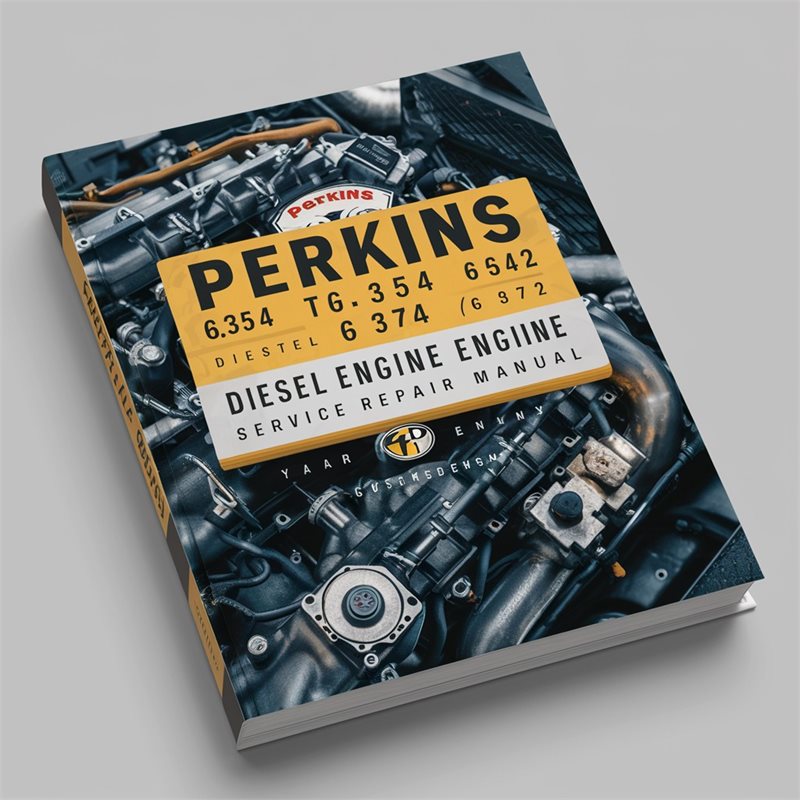 Perkins 100 Series 6.354 T6.354 6.3542 6.372 Diesel Engine Service Repair Workshop Manual PDF