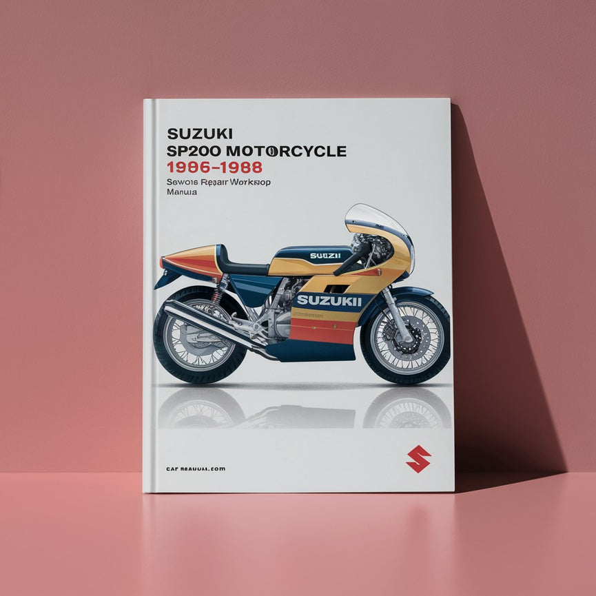 Manual de taller y reparación de motocicletas Suzuki SP200 DR200 1986-1988