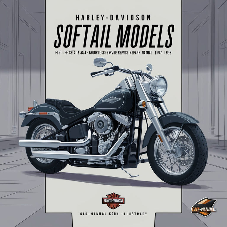 Harley-Davidson Softail Models (FLSTC FLSTF FLSTS FXSTC FXSTS FXSTSB) Motorcycle Service Repair Manual 1997-1998