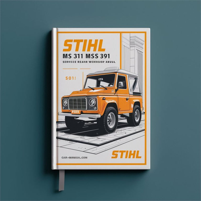 Stihl MS 311 391 Service Repair Workshop Manual PDF