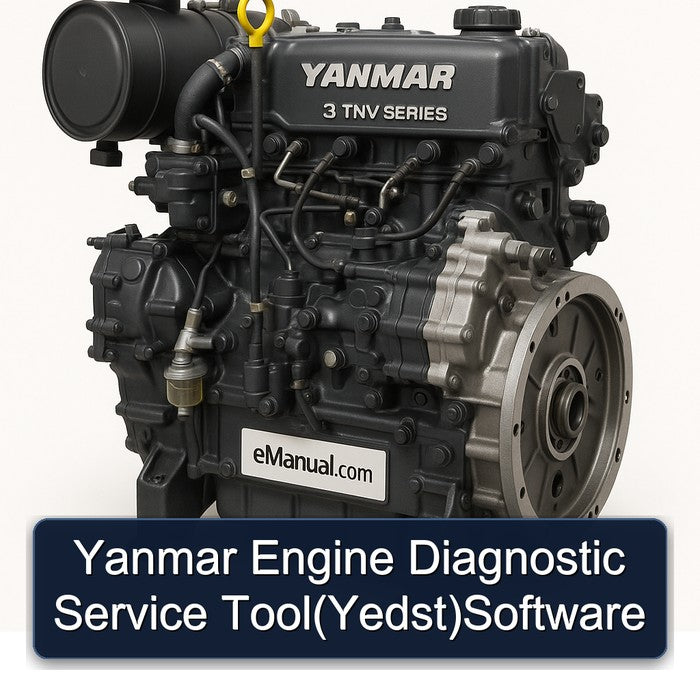 Yanmar 3 TNV Series Engine Diagnostic Tool(yedst)software Service Repair Workshop Manual PDF