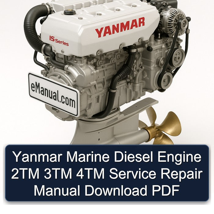 Yanmar Marine Diesel Engine 2TM 3TM 4TM Service Repair Workshop Manual PDF