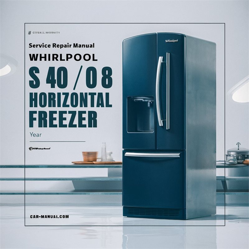 Dryers Whirlpool S 40/08 Horizontal Freezer Service Repair Workshop Manual PDF