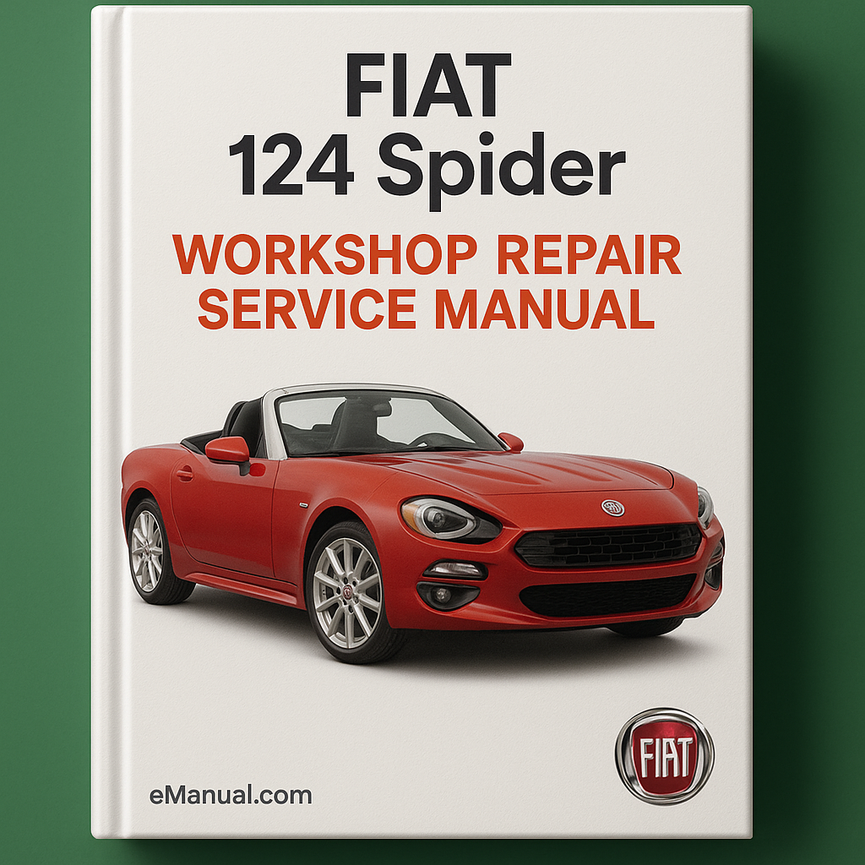 Fiat 124 Spider Workshop Repair Service Manual download