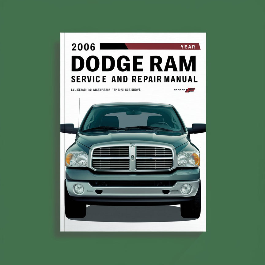 Manual de servicio y reparación de Dodge Ram 2006