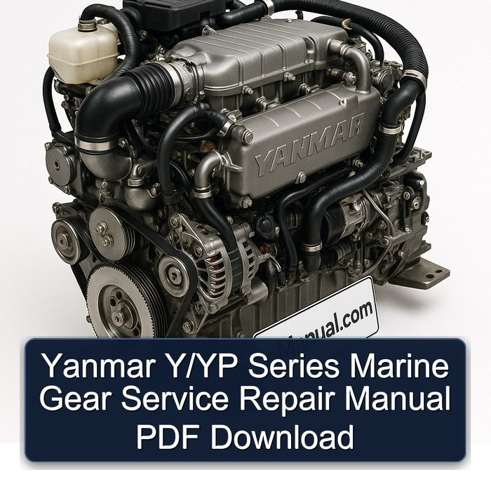 Isuzu Marine Yanmar Y/yp Series Gear Service Repair Workshop Manual PDF