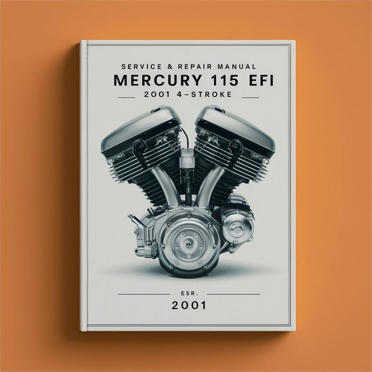 Service & Repair Manual Mercury 115 EFI 2001 4 stroke PDF