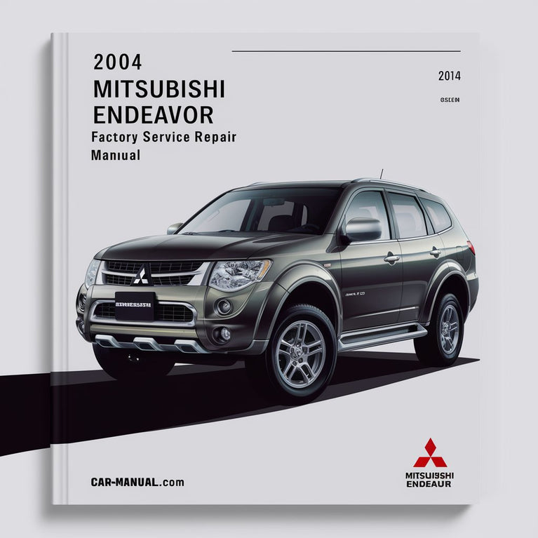 2004 Mitsubishi Endeavor Werksservice-Reparaturhandbuch