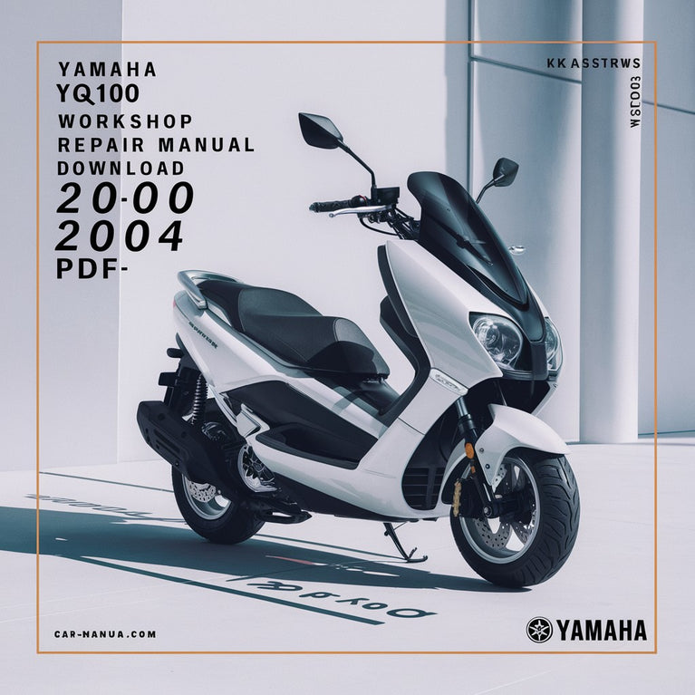 Manual de taller y reparación de Yamaha AEROX YQ100 2000-2004