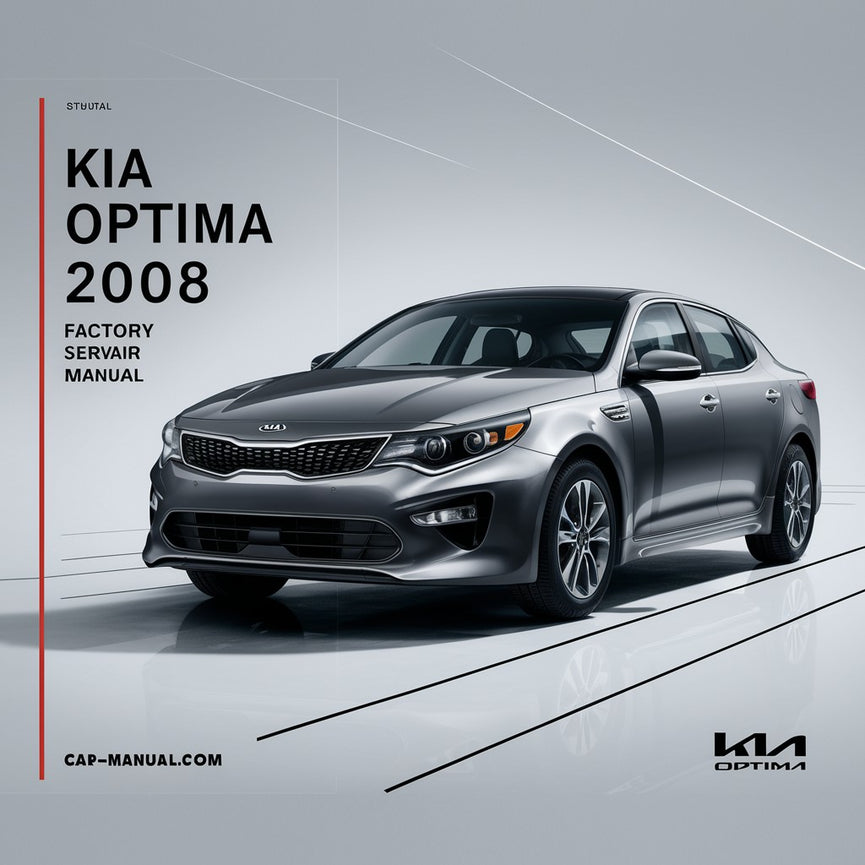 Manual de reparación y servicio de fábrica del KIA Optima 2008