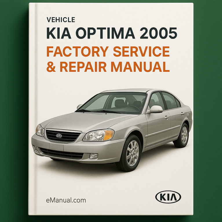 Manual de reparación y servicio de fábrica del KIA Optima 2005