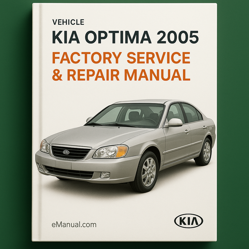 KIA Optima 2005 Factory Service Repair Manual