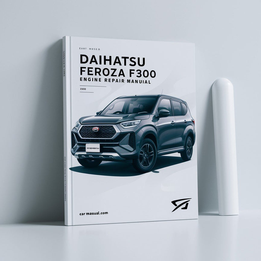 Manual de reparación del motor Daihatsu Feroza F300 HD