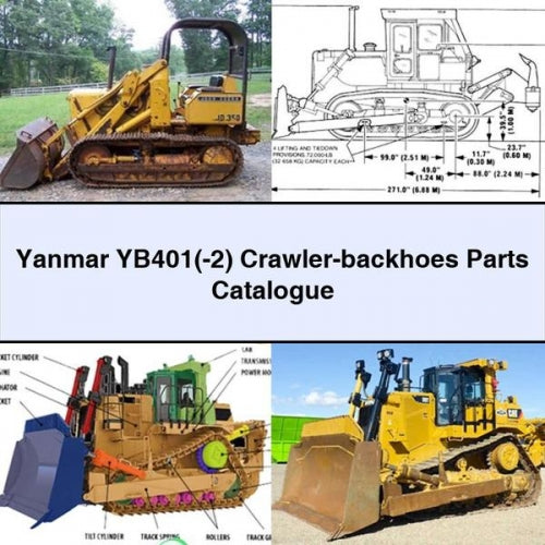 Yanmar Yb401(-2) Crawler-backhoes Parts Catalog PDF