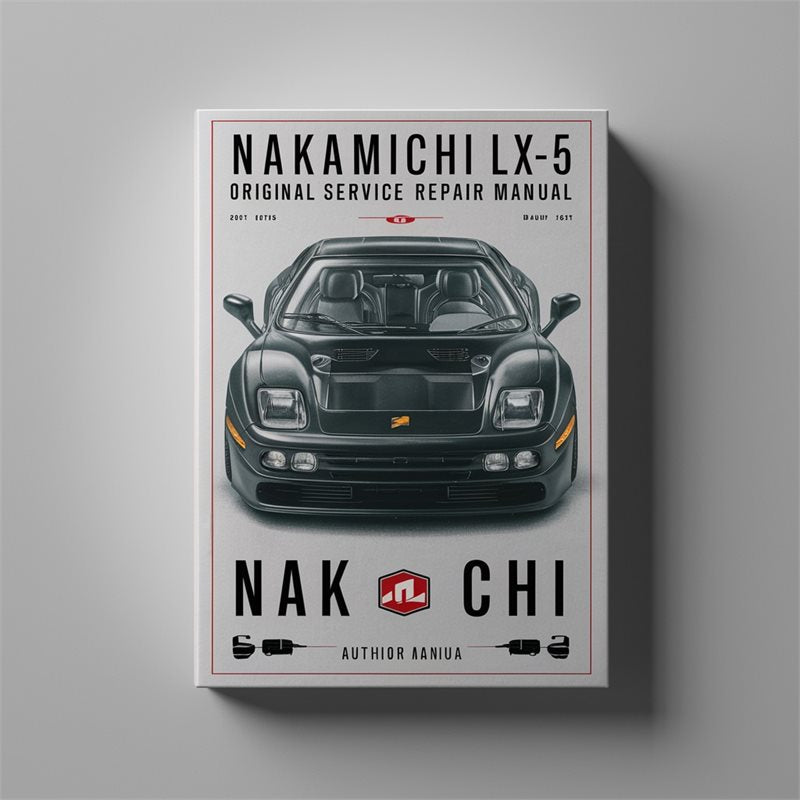Nakamichi LX-5 Original Service Repair Workshop Manual PDF