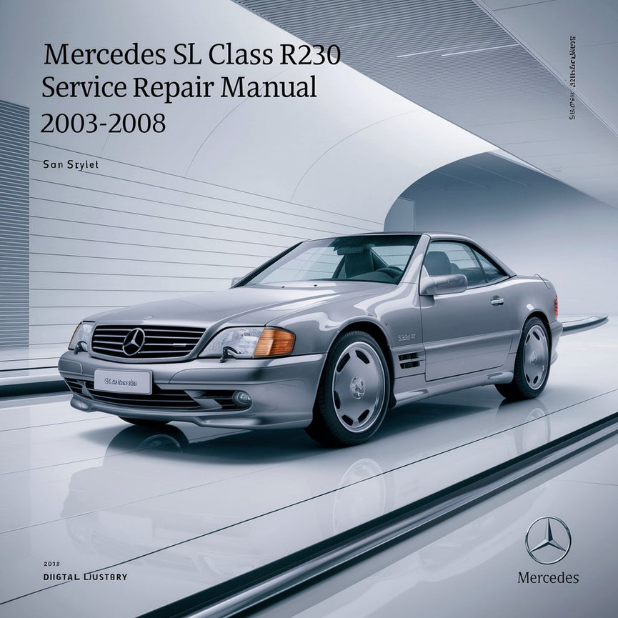 Manual de servicio y reparación del Mercedes SL Class R230 2003-2008