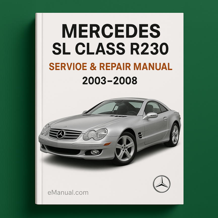 Mercedes SL Class R230 Service Repair Manual 2003-2008