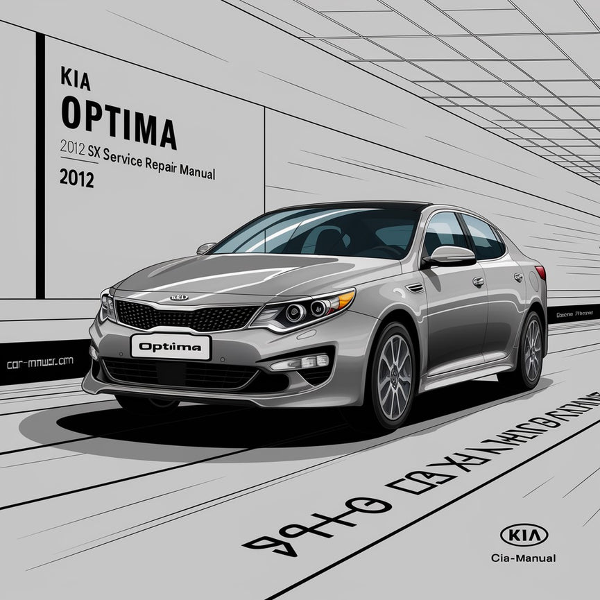 Manual de servicio y reparación del Kia Optima 2012 EX SX