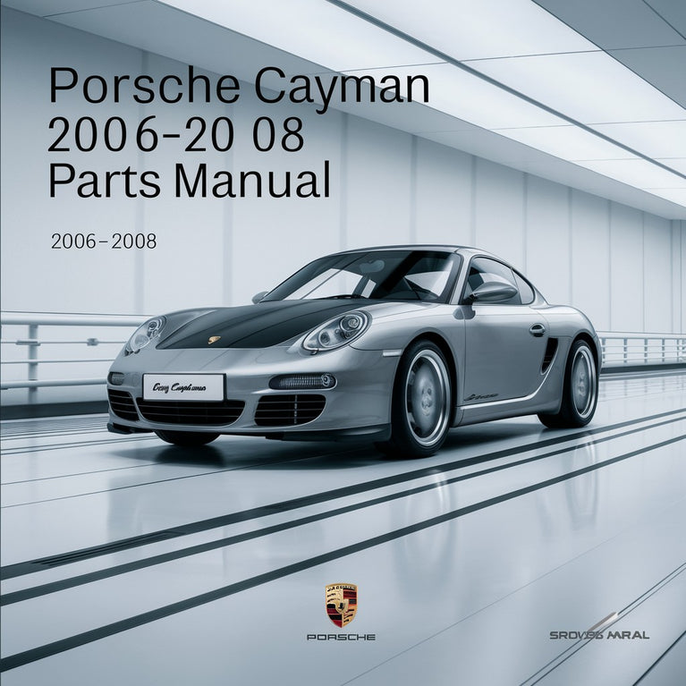 Manual de piezas de PORSCHE CAYMAN 2006-2008