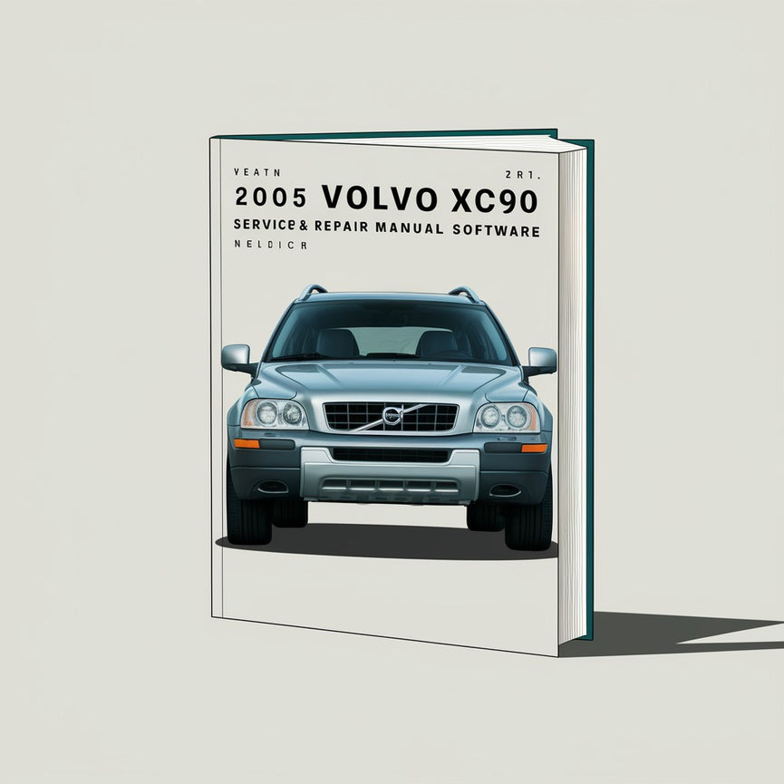 2005 Volvo XC90 Service- und Reparaturhandbuch-Software