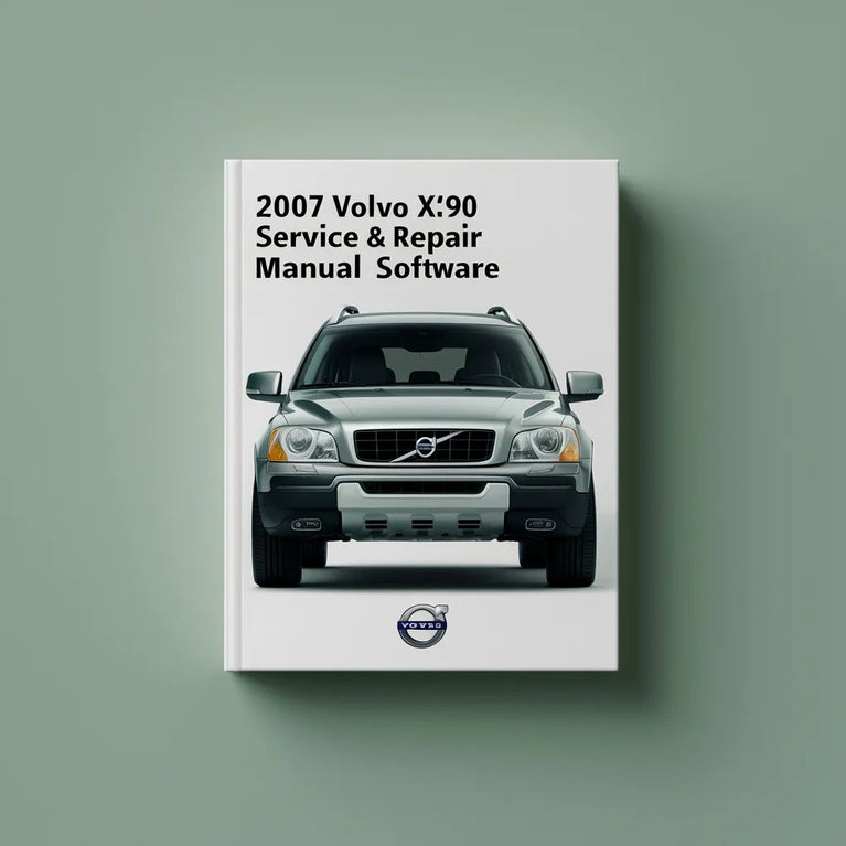 2007 Volvo XC90 Service- und Reparaturhandbuch-Software