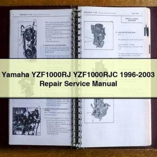 Yamaha YZF1000RJ YZF1000RJC 1996-2003 Service-Reparaturhandbuch