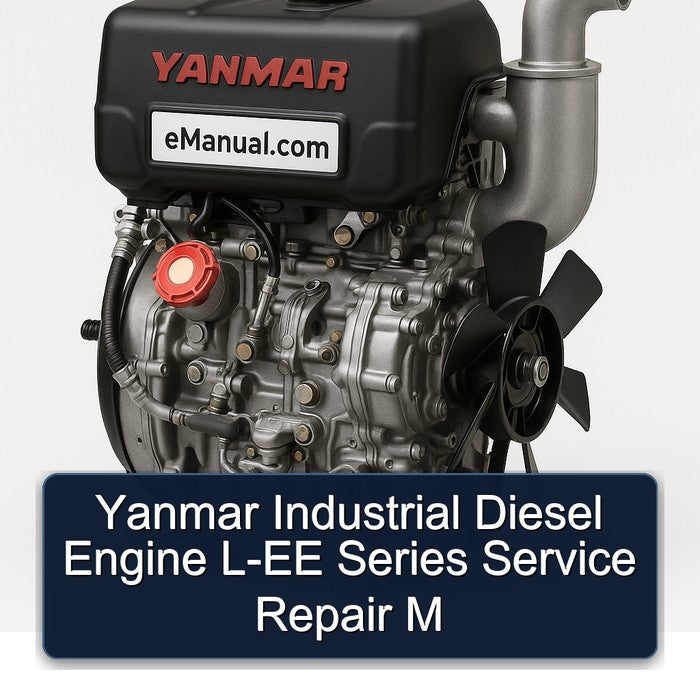 Yanmar L EE Series Industrial Diesel Engine L-EE M Service Repair Workshop Manual PDF
