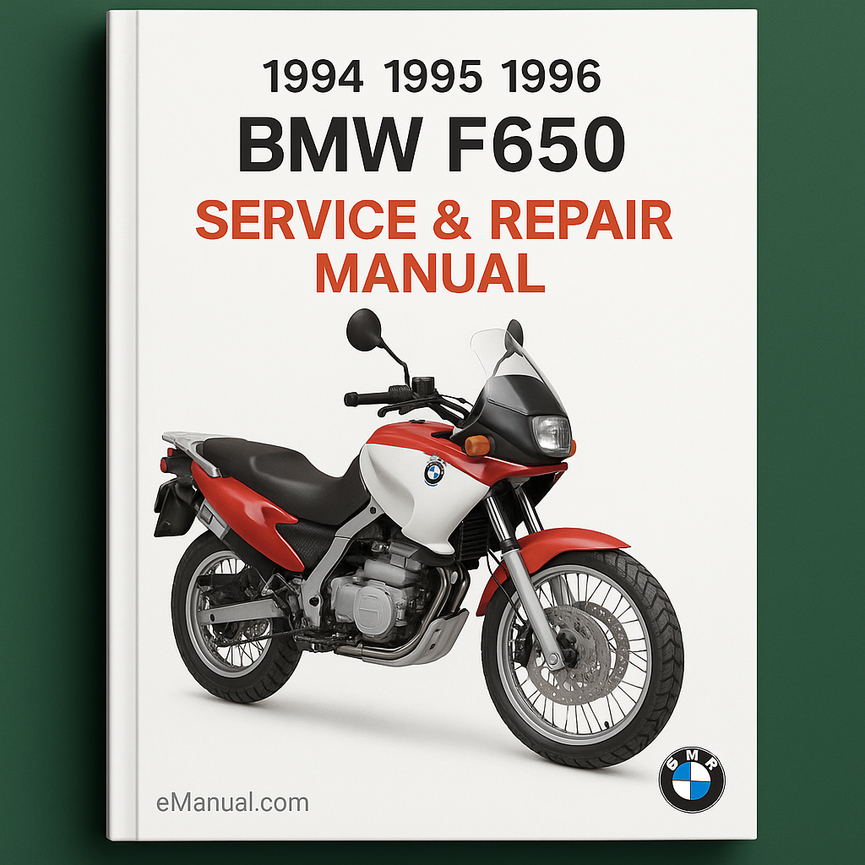 1994 1995 1996 BMW F650 Service Repair Manual