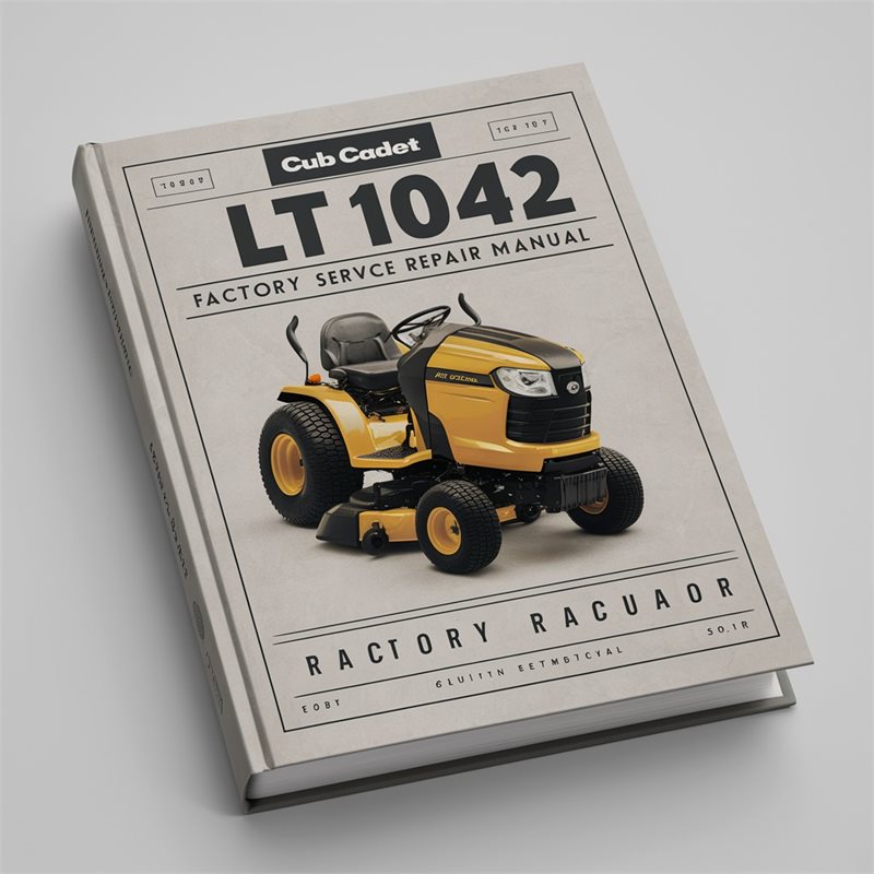 Cub Cadet LT 1042 Service Repair Workshop Manual PDF