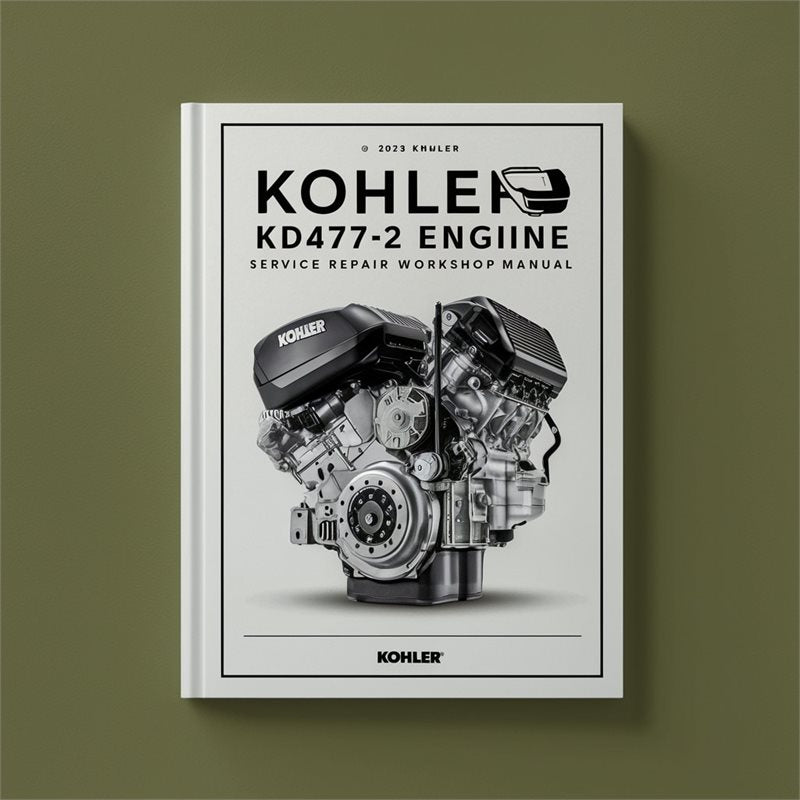 Kohler KD Series KD477-2 Engine Service Repair Workshop Manual PDF
