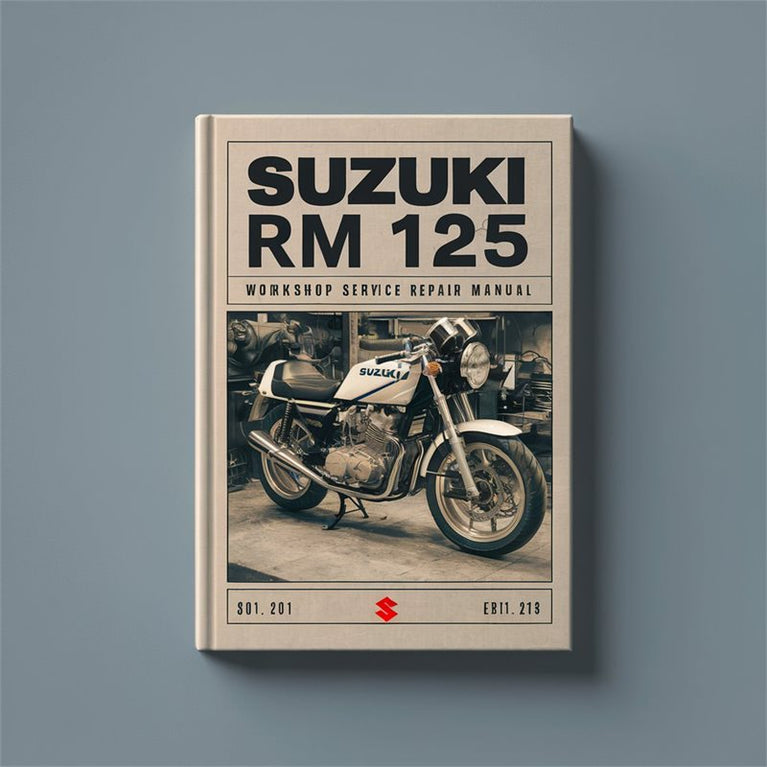 Suzuki RM Series 125 Service Repair Workshop Manual PDF