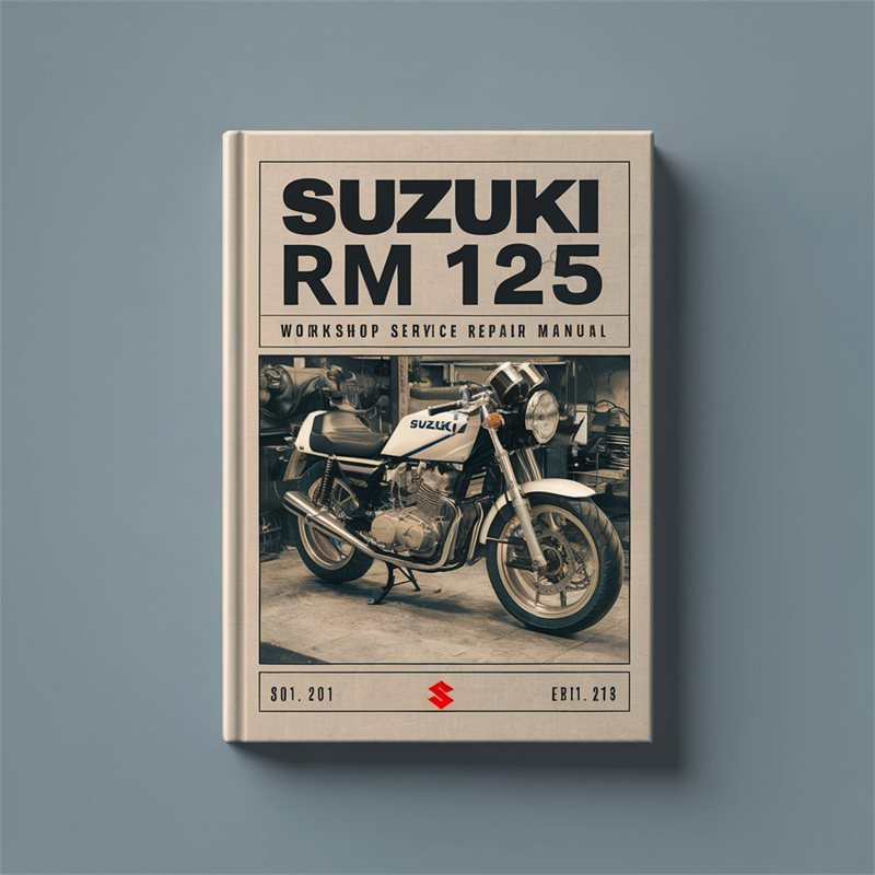 Suzuki RM Series 125 Service Repair Workshop Manual PDF