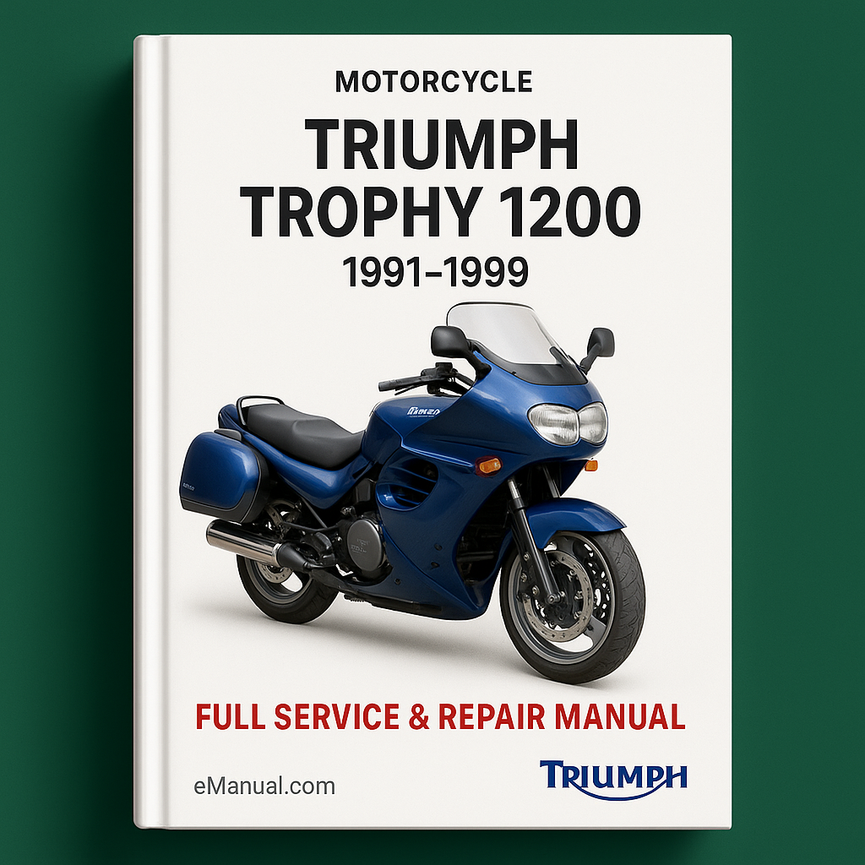 TRIUMPH TROPHY 1200 Full Service & Repair Manual 1991-1999