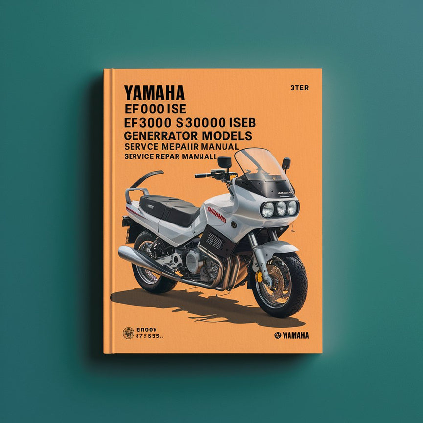 Manual de servicio y reparación de modelos de generadores Yamaha EF3000iSE EF3000iSEB EF3000iSEBC