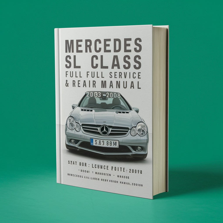 Manual de servicio y reparación completo Mercedes SL Class R230 2003-2008