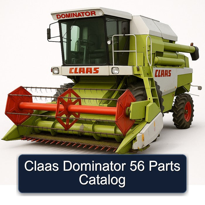 Claas Dominator 56 Parts Catalog PDF