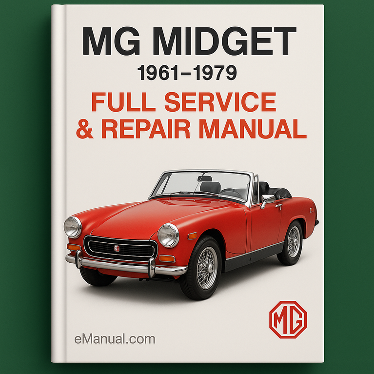 MG MIDGET Full Service & Repair Manual 1961-1979