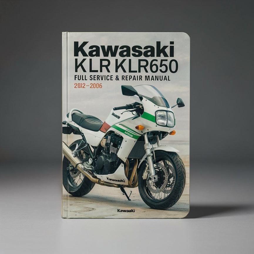 KAWASAKI KLR500 KLR650 Full Service & Repair Manual 2002-2006