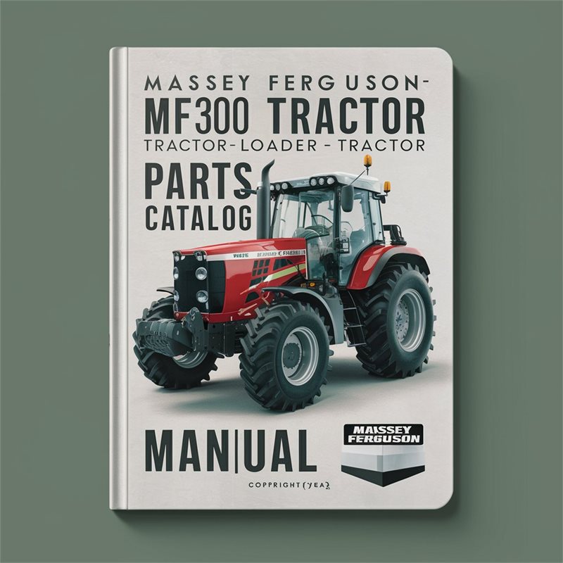 Massey Ferguson MF300 Tractor Loader-dozer Parts Catalog PDF
